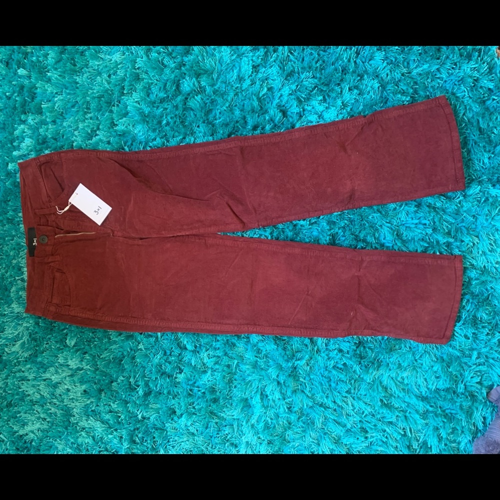 Red Cordoroy Pants 3x1